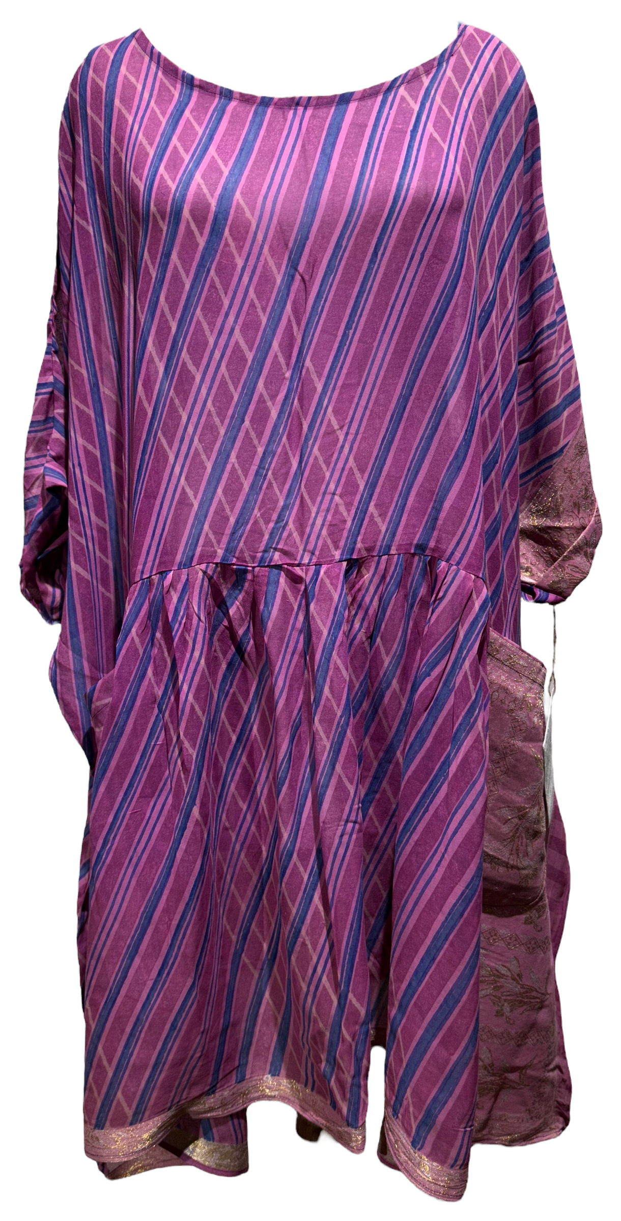 Dorothea Tanning Sheer Avatar Pure Silk Boxy Babydoll Dress