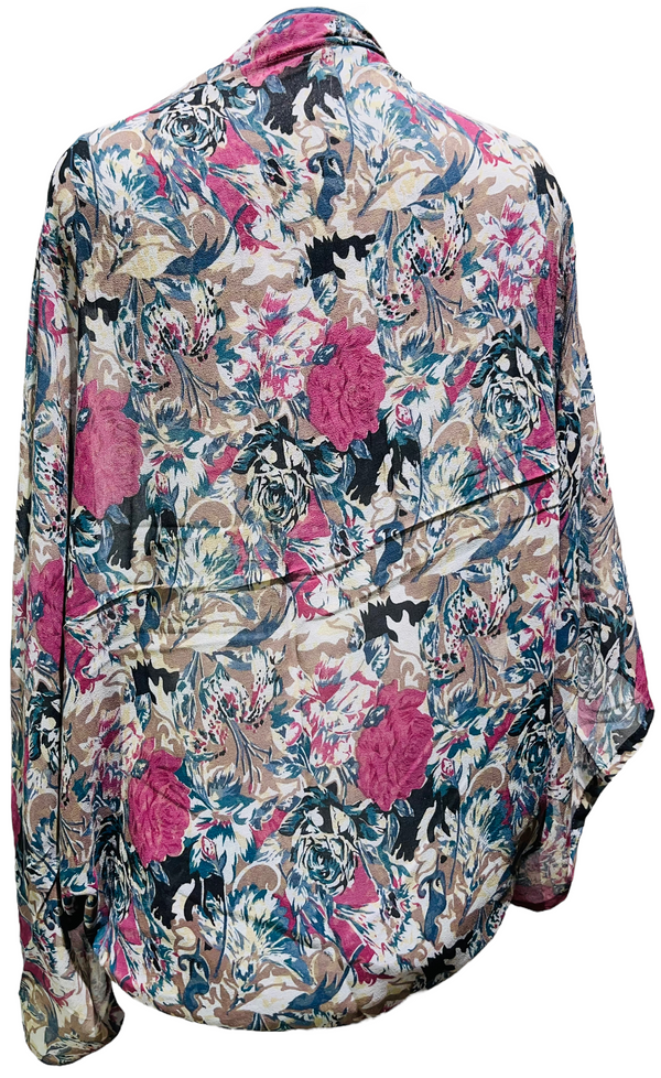 PRG3080 Lynn Davis Sheer Avatar Pure Silk Shrug