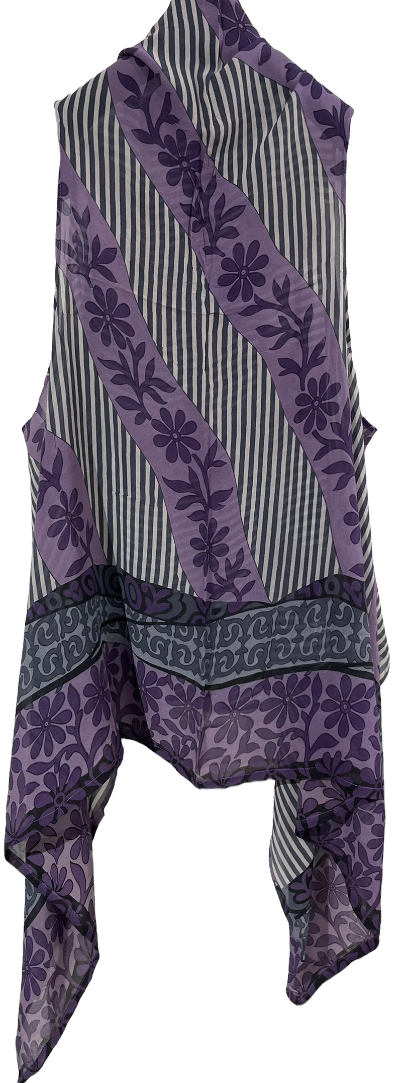 PRG1377 Duke of Venice Sheer Pure Silk Versatile Vest