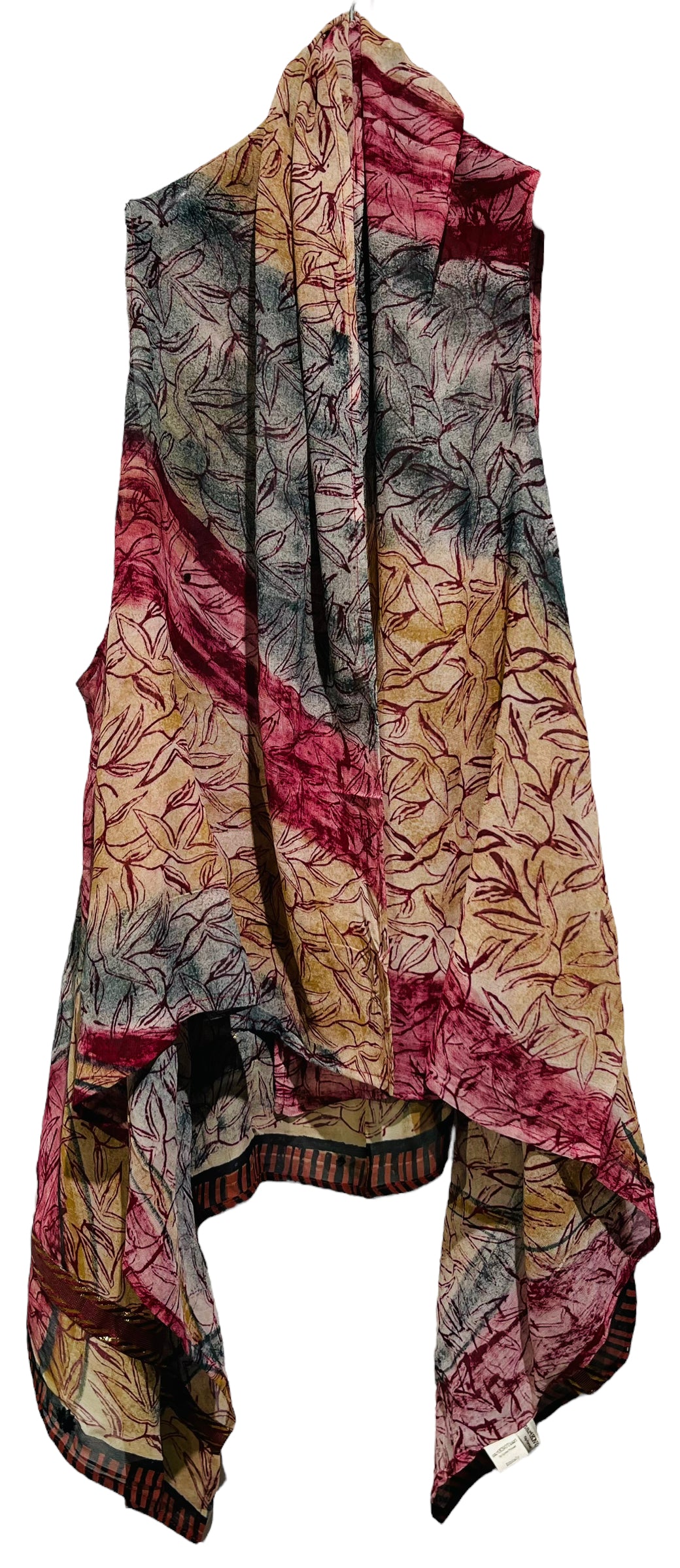 PRG3093 Helen Hardin Sheer Avatar Pure Silk Versatile Vest