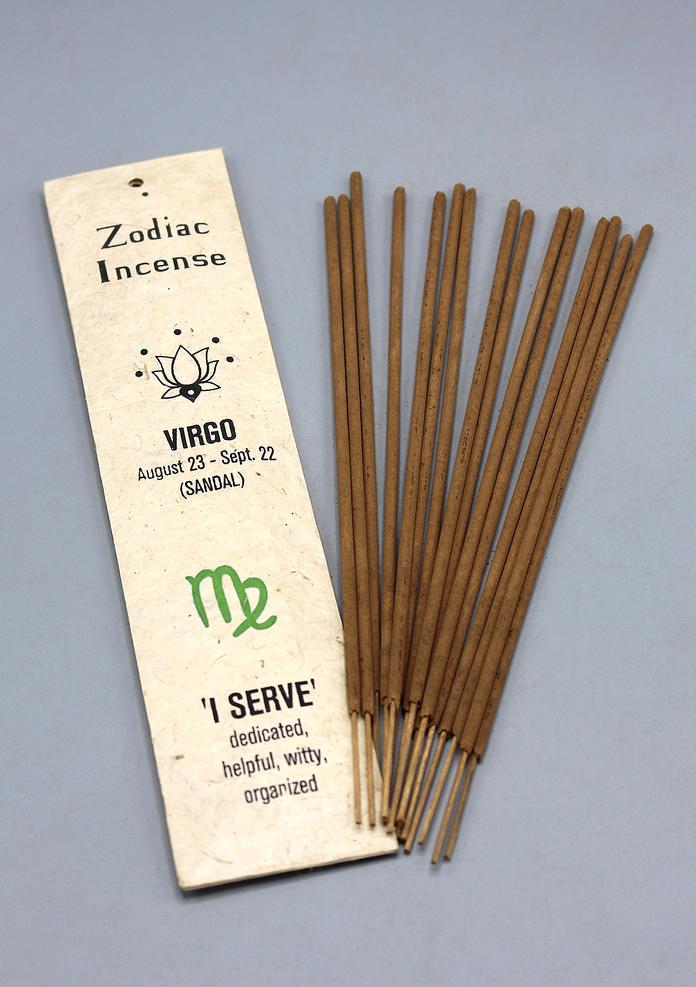 Zodiac Incense 12 Scent Collection (includes incense burner)