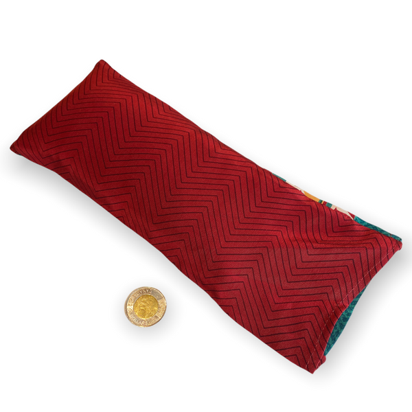 Zoe Pure Silk Meditation Eye Pillow - sariKNOTsari slow fashion bryn walker linen Hamilton sustainable fashion gifts sari not sari Hamilton Fair trade  Ethical  Artisan made  Zero waste  Up-cycled Slow Fashion  Handmade  GTA Toronto Copper Pure Upcycled vintage silk handmade recycled recycle copper pure silk travel clothing hamilton vacation cruisewear resortwear bathing suit bathingsuit vacation etsy silk clothing gifts gift dress top pants linen bryn walker alive intentions kaarigar elephants