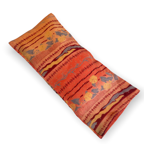 Bella Pure Silk Meditation Eye Pillow - sariKNOTsari slow fashion bryn walker linen Hamilton sustainable fashion gifts sari not sari Hamilton Fair trade  Ethical  Artisan made  Zero waste  Up-cycled Slow Fashion  Handmade  GTA Toronto Copper Pure Upcycled vintage silk handmade recycled recycle copper pure silk travel clothing hamilton vacation cruisewear resortwear bathing suit bathingsuit vacation etsy silk clothing gifts gift dress top pants linen bryn walker alive intentions kaarigar elephants