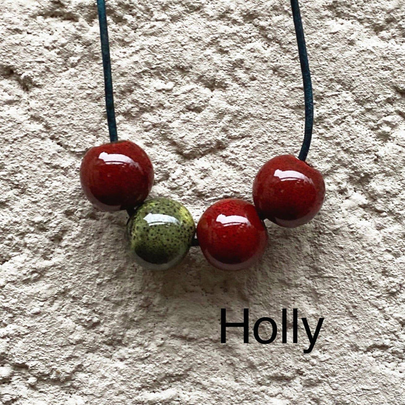 Artisan Made Long Beaded Necklace